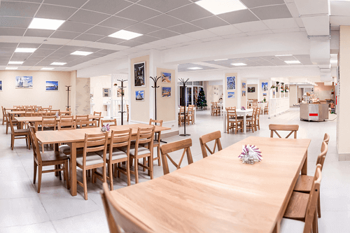 1 этаж с татарской национальной кухней в кафе Колобок Казань